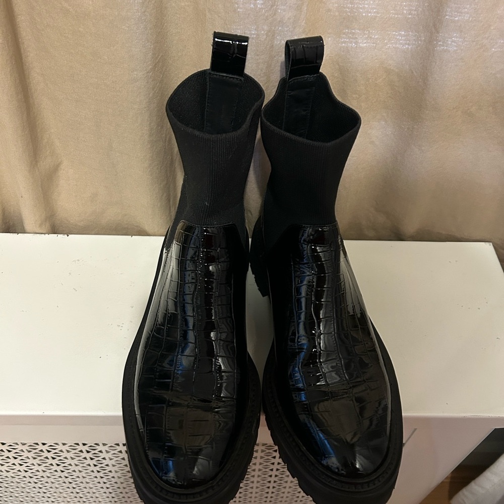 Loeffler Randall Black Ankle Boots